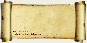 Anica Paunović vizit kartica